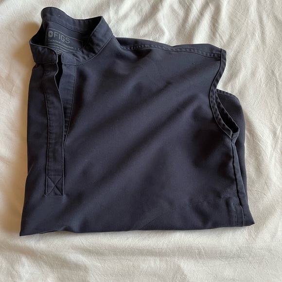 Figs rafaela scrub top quiet navy M - Picture 1 of 1